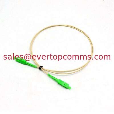 Singlemode Simplex SC/APC-SC/APC 1 Meter LSZH G657A2 2.4mm Lvory  Optical Jumper supplier