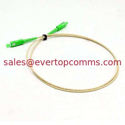 Singlemode Simplex SC/APC-SC/APC 1 Meter LSZH G657A2 2.4mm Lvory  Optical Jumper supplier