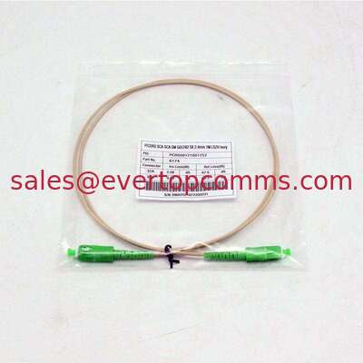 Singlemode Simplex SC/APC-SC/APC 1 Meter LSZH G657A2 2.4mm Lvory  Optical Jumper supplier