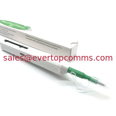 SC FC ST 2.5mm Adapters and Ferrules with Over 800 Cleaning times Fiber Optic Cleaner supplier
