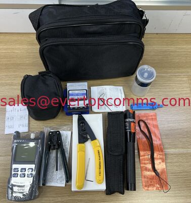 FTTH Fiber Optic Tool Kit with Visual Fault Locator and Optical Power Meter supplier