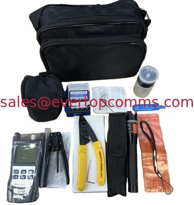 FTTH Fiber Optic Tool Kit with Visual Fault Locator and Optical Power Meter supplier