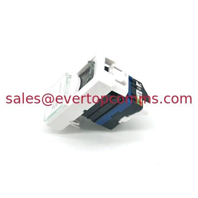 French Type UTP Cat6 Toolless Keystone Jack legrand style RJ45 faceplate single port 45*22.5mm supplier