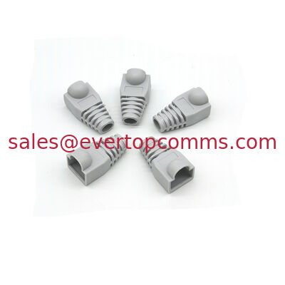 8P8C RJ45 Cat5e Cat6 Cable Boots Modular Plug Cover PVC  Connector Boot supplier