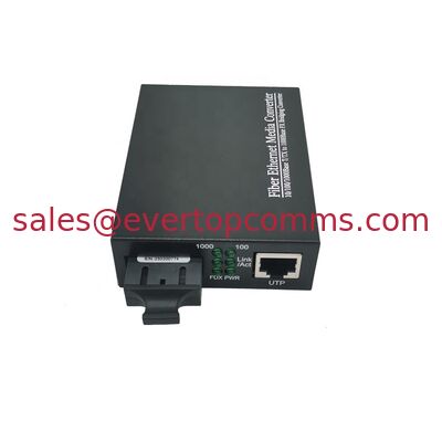 10/100/1000 20KM Dual Fiber SC Optical Ethernet Media Converter supplier